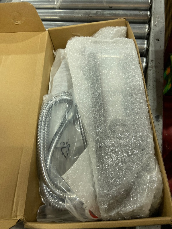 Photo 1 of Rain Shower Head with filtered Handheld High Pressure rainfall Shower Heads with Handheld Spray Combo Adjustable one-piece stand daul shower head Built-in Magnetic Docking and Power Jets