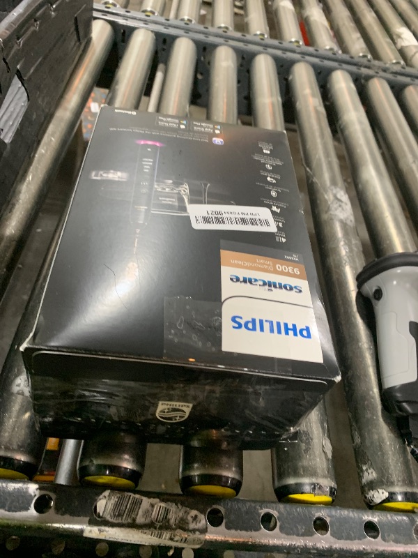 Photo 1 of Philips Sonicare DiamondClean Smart 9300 Electric Toothbrush, Sonic Toothbrush with App, Pressure Sensor, Brush Head Detection, 4 Brushing Modes and 3 Intensity Levels, Black, Model HX9903/15