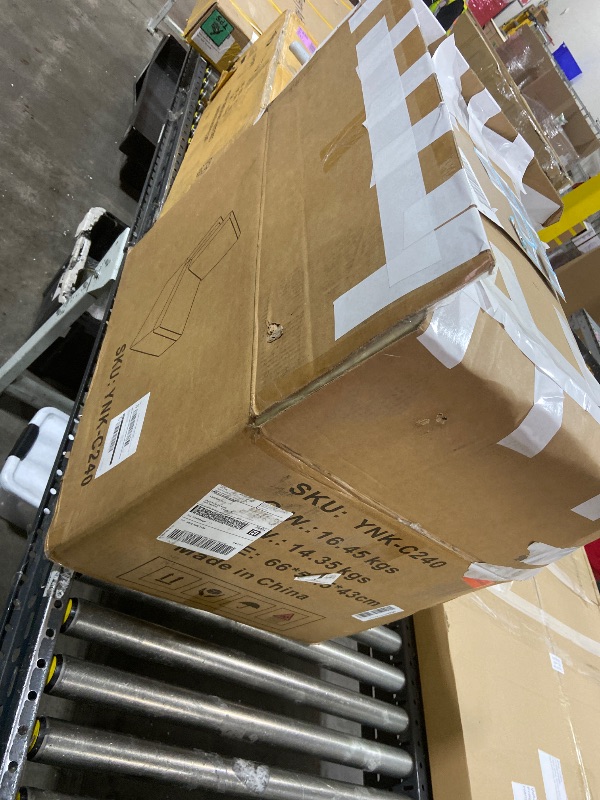 Photo 1 of KISLOT Upholstered Dining Chairs Set of 1, Modern Dining Room Chairs with Casters & Washable Cover, Rolling Accent Chair with Hidden Storage for Kitchen, Farmhouse, Living Room, White, 1 Box