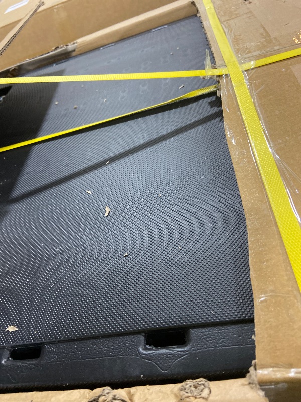 Photo 1 of Diandian Utility Cable Trunk Road Case with Wheels, 44" x 22" x 24" Professional Stackable Heavy Duty ATA Rolling Road Case, for Pro Audio & DJ Equipment Storage, Transport for Touring with Casters