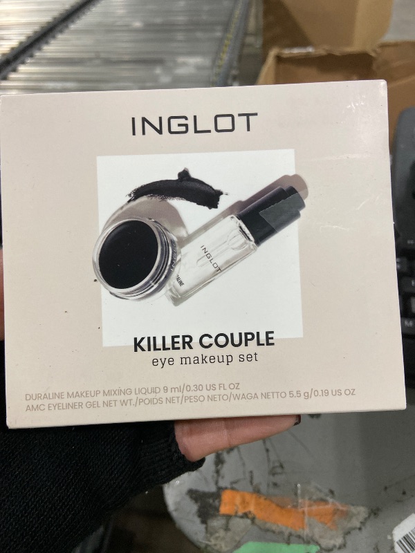 Photo 1 of Inglot Eye Set | Duraline + AMC Eyeliner Gel 77