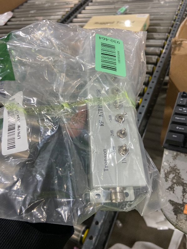 Photo 1 of Variable Step Attenuator 0-82dB RF Attenuator 50 Ohm DC-250MHz With 8 Sections for Ham Radio Transmitter