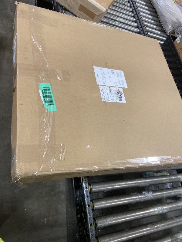 Photo 1 of Amazon Basics Bed Frame with Storage, Foldable Metal Platform, Sturdy Steel, No Box Spring Needed, 14 inches High, Tool-Free Setup, King Size, Black