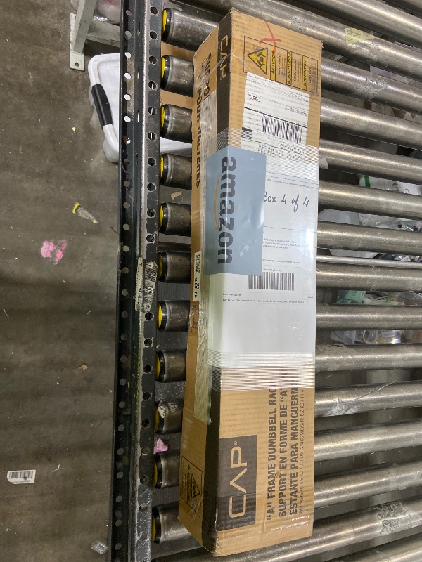 Photo 1 of CAP Barbell A-Frame Dumbbell Weight Rack, Red, RK-12BIS-RD