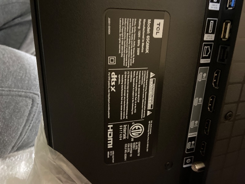 Photo 1 of TCL 65 Inch Class QM6K Series | Mini LED QLED 4K HDR | 65QM6K, 2025 Model | 120HZ-144HZ High Brightness Smart Google TV Dolby Atmos Onkyo Audio | Voice Remote Alexa Gaming Streaming Television