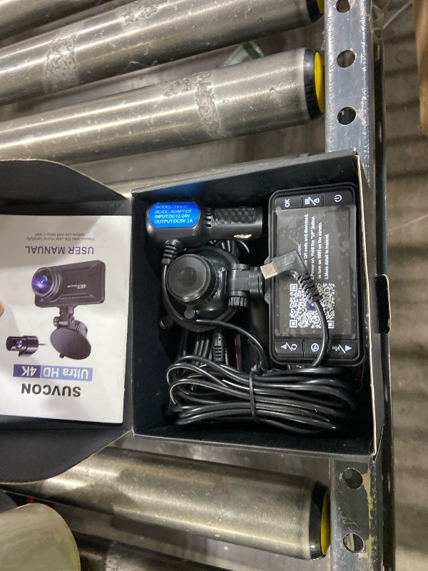 Photo 1 of Dash Cam Front and Rear 4K/1080P, Dash Camera for Cars Build in WiFi, Full HD Dash Cam with APP Control, 3.94'' IPS Screen Dash Camera with 32GB SD Card, G-Sensor, 24Hr Parking Mote, Loop Recording