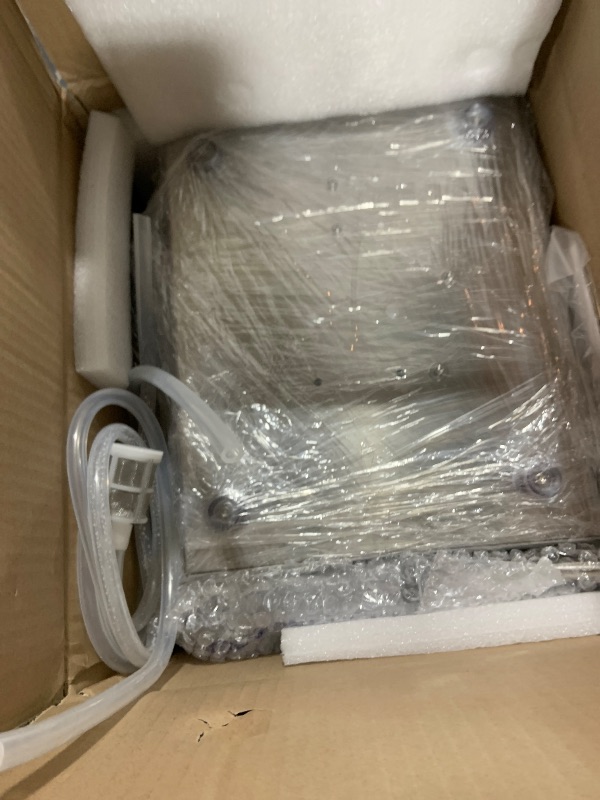 Photo 1 of Moonshan Liquid Filling Machine 0.1-5 Fl Oz Peristaltic Pump Bottle Filler Machine Automatic Bottling Machine Digital Control for Cosmetic Oil, Essential Oil, Wine, Beverage, Lotion(Single Nozzle)