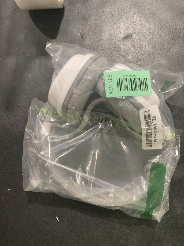 Photo 1 of MechLands Aula G7 Wireless Gaming Headset for PS4/PS5/PC/Switch, Over-Ear Headphones with Detachable Noise Canceling Mic, RGB, Surround Sound, 60H Battery, 2.4GHz/BT/Wired (White)