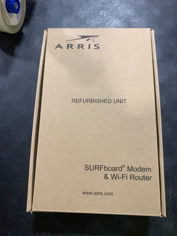 Photo 1 of ARRIS (SBG10-RB) - Modem Router Combo - DOCSIS 3.0 16 x 4 Gigabit & AC1600 WiFi, [Check with your provider for compatibility]400 Mbps Max Internet Speeds - Renewed