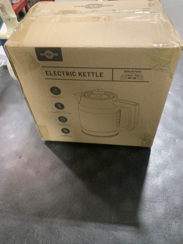 Photo 1 of Electric Kettle Temperature Control, 1.7L 1500W Electric Tea Kettle with 13 Temperature Settings, Strix Thermostat, LED Display&Touch Control, Auto Shut-Off Protection, Boil Dry Protection