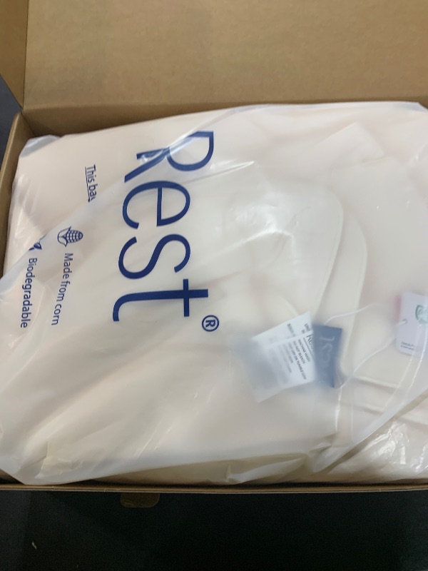 Photo 1 of REST® Evercool® Cooling Comforter, King/Cali King, Blanket for Hot Sleepers, All Season Bedding to Keep Cool for Night Sweats, Breathable Lightweight Duvet, 106x90 Inches, Arctic White