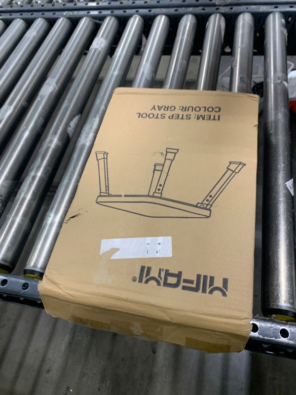 Photo 1 of RV Step Stool Foldable 1-Step Ladder Sturdy Metal Stable Step Stool with a Non-Slip Platform Supports up to 500 lb with Non-Slip Rubber Feet, Easy to Carry