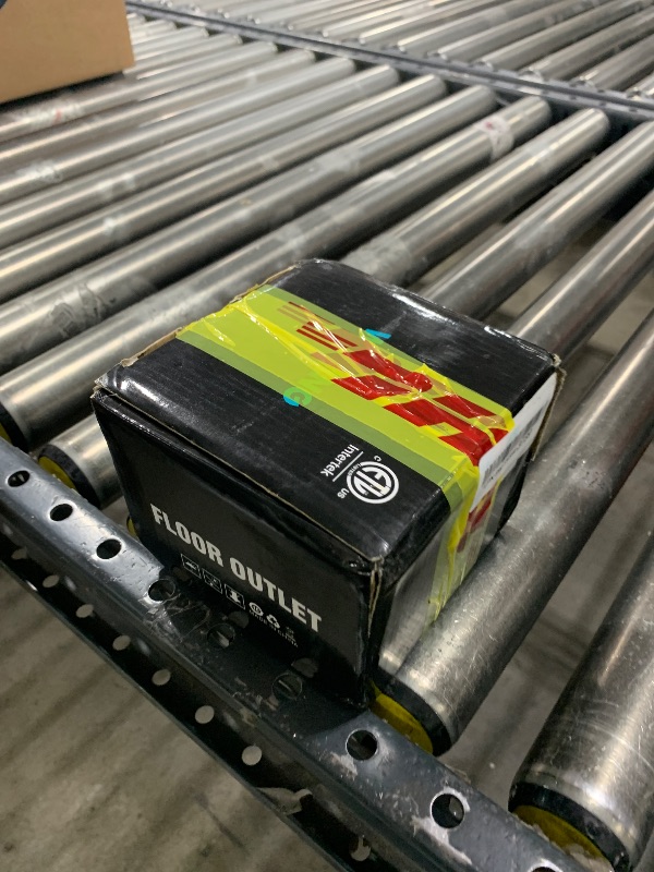 Photo 1 of WEBANG Pop Up Floor Outlet Box with 15 Amp Tamper-Resistant Type A & Type C USB 5V/5.0A Recepatacle Outlet, Corrosive Resistant Hardware, ETL Listed, Black