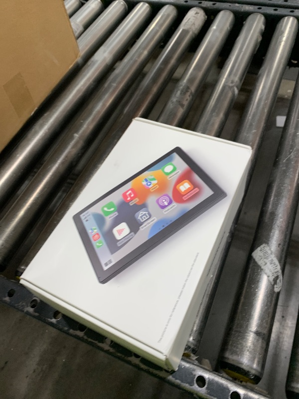 Photo 1 of 9-Inch Wireless Apple CarPlay & Android Auto, Portable Carplay Radio, 4K Dash Cam 1080P Backup Camera, Touchscreen with GPS Navigation, Bluetooth, Voice Control, Carplay Screen for All Cars