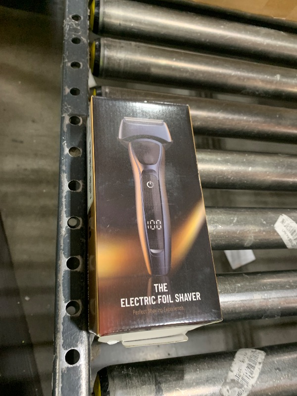 Photo 1 of Fndna Electric Foil Shavers for Men: Portable Electric Razor for Face- Rechargeable Wet/Dry Waterproof Shaver with LED Display 