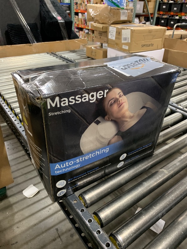 Photo 1 of fuptos Full Body Massage Mat with Airbag Stretching, Back Massage Pad, Neck & Shoulder Relief, Lumbar Traction, HIPS Massage, 6 Modes 5 Intensities 2 Heat Levels, Foldable, Fit 5'1-6'2