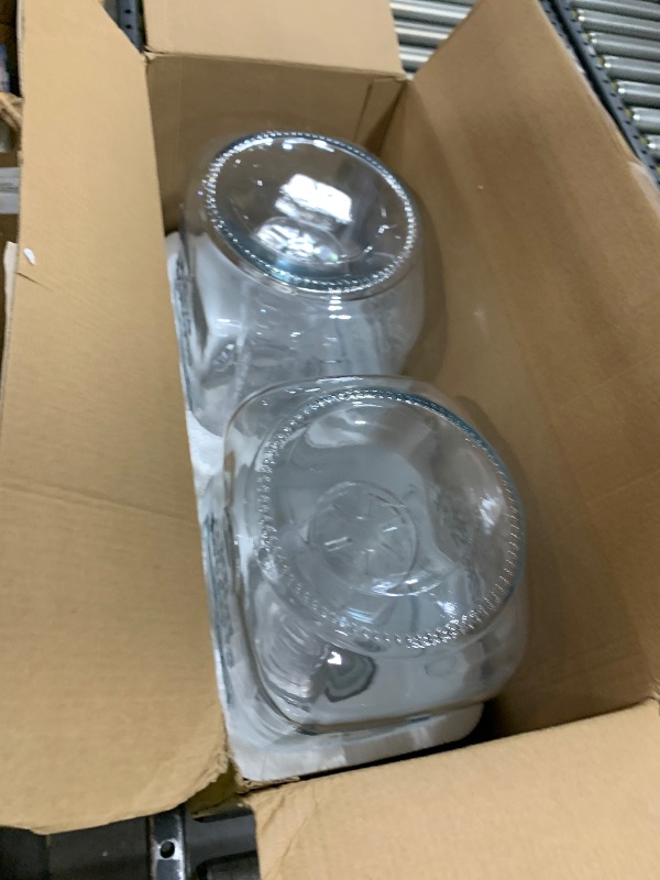 Photo 1 of 1.6 Gallon Glass Drink dispenser, 2 PCS Beverage Dispenser With Stand, Lemonade Dispenser with Stainless Steel Spigot,Drink Dispensers for Parties,Weddings, Picnic