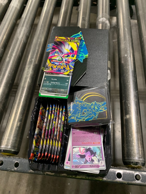 Photo 1 of (PRE-OPENED) Pokémon TCG: Mega Evolution Elite Trainer Box - Mega Lucario