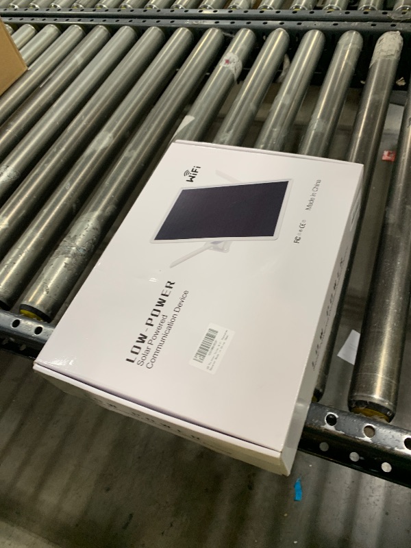 Photo 1 of Solar WiFi Repeater, WiFi Extender Signal Booster, WiFi Amplifier, 2.4GHz 300Mbps Cover 200m Range, IP66 Waterproof for Yards, Farm and Outdoor Area