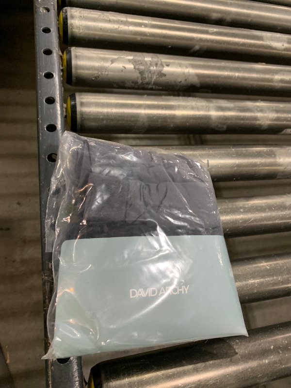 Photo 1 of DAVID ARCHY Men's Briefs Modal No Fly Underwear Support Pouch Soft Comfort Briefs for Men 4 Pack?M,Black/dark grey?