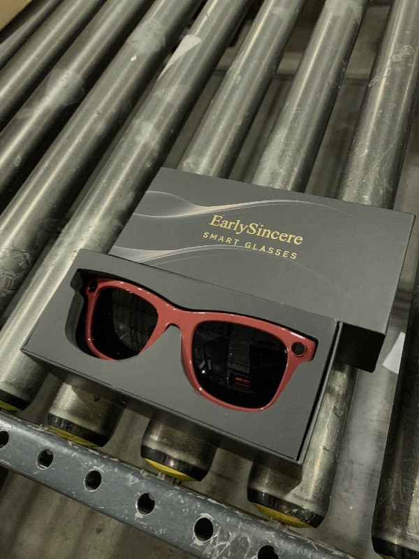 Photo 1 of Exclusive Edition – Smart Glasses With Camera: 8mp Camera Supporting 1080p Hd Video Recording, Photo/Video/Audio Recording, 410mah Battery, Includes Ai Assistant, Ai Translation, And Bluetooth Calling