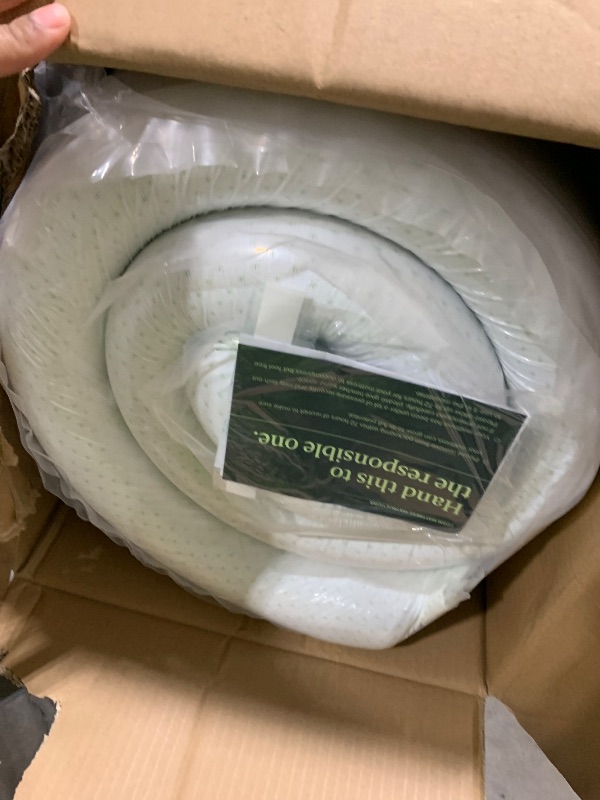 Photo 1 of Zinus 12 Inch King Green Tea Memory Foam Mattress [New Version], Fiberglass Free, Medium Firm Feel, Zoned Pressure Relief, Certified Safe Foams & Fabric, Mattress in A Box