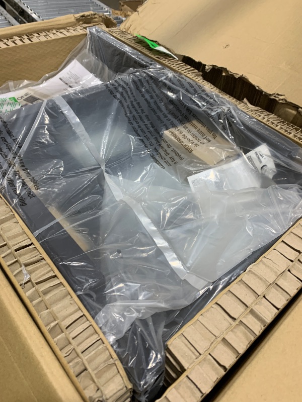 Photo 1 of BLACKSTONE 1883 Original 28” Griddle with Integrated Protective Hood and Counter Height Side Shelves, Powder Coated Steel, Black