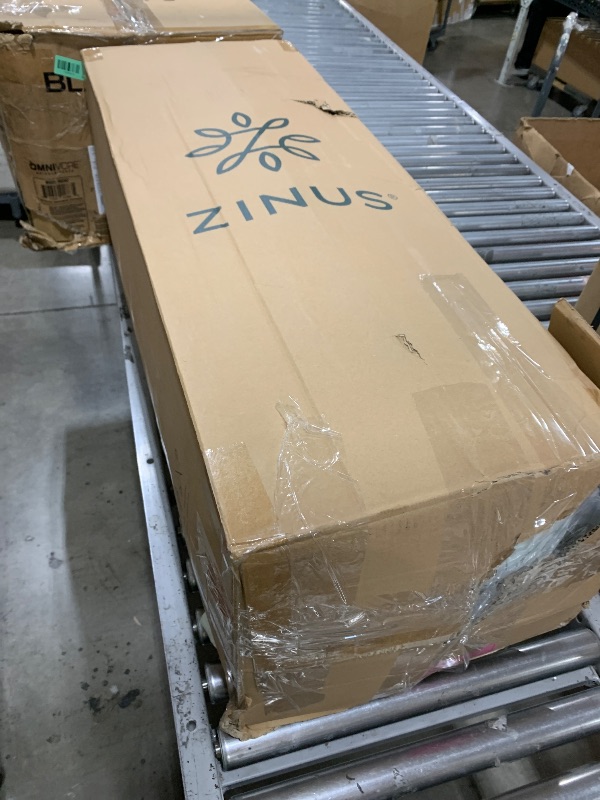 Photo 1 of Zinus 12 Inch King Green Tea Memory Foam Mattress [New Version], Fiberglass Free, Medium Firm Feel, Zoned Pressure Relief, Certified Safe Foams & Fabric, Mattress in A Box
