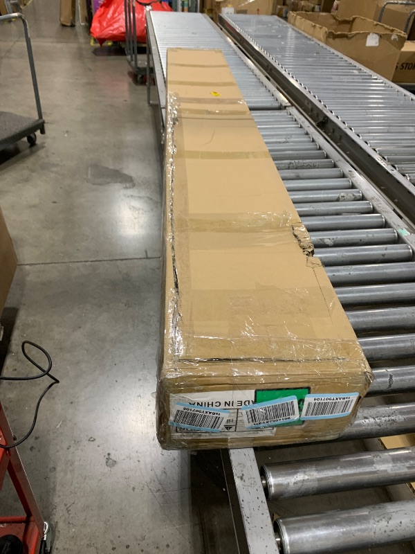 Photo 1 of Dawselod Wall-Mounted Wine Rack with LED Lights 4-Tier Wooden Floating Bar Shelves Creative Large Wine Bottle Display Rack Hanging Shelf, for Home Bar Kitchen,Living Room (Walnut, 200cm/78.7in)