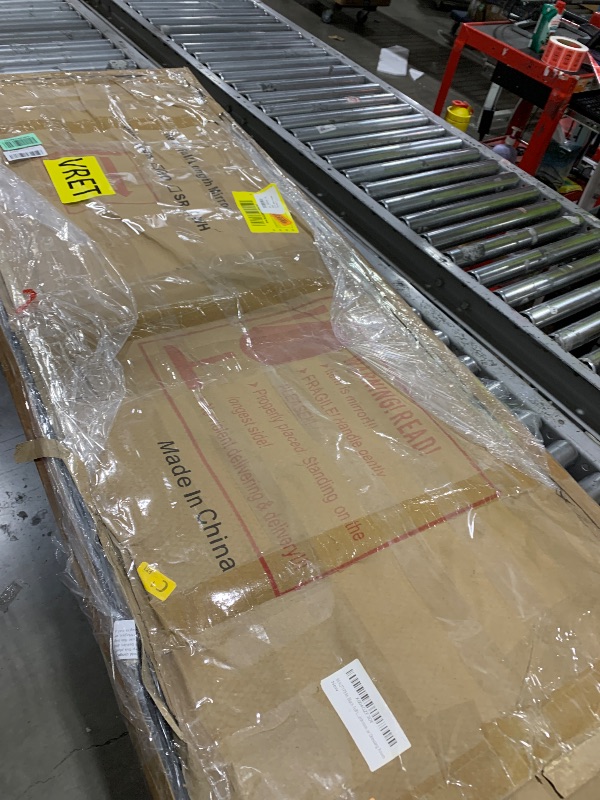 Photo 1 of BEAUTYPEAK Black Full Length Mirror, 71"x26" Rounded Corner Floor Mirror Standing Hanging or Leaning Against Wall, Suitable for Bedroom or Dressing Room