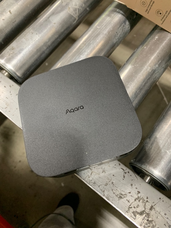 Photo 1 of Aqara Smart Home Hub M3 for Advanced Automation, Matter Controller, Thread Border Router, Features Zigbee, Bluetooth, Wi-Fi, PoE, IR, Supports Alexa, Apple HomeKit, SmartThings, Home Assistant, IFTTT