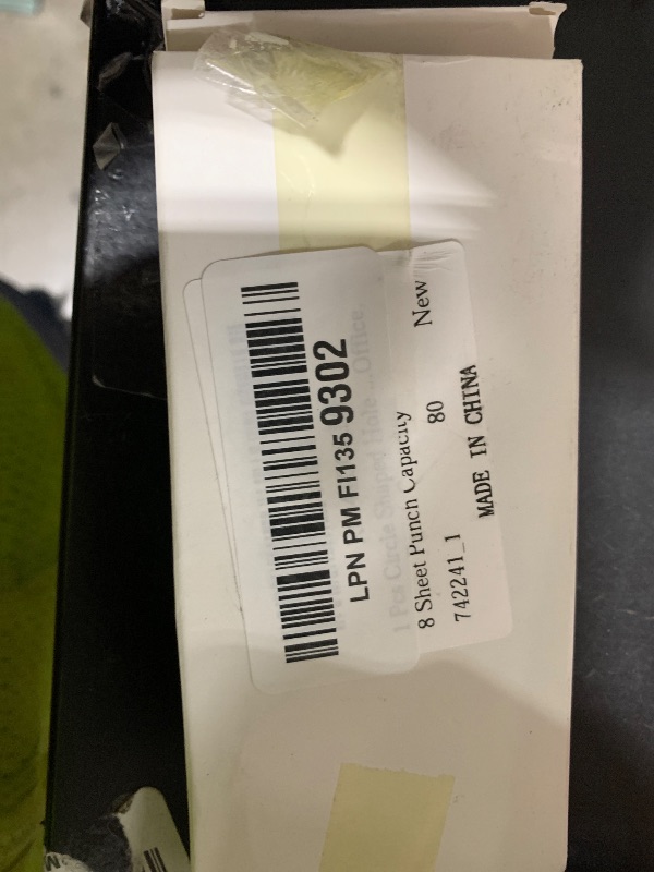 Photo 1 of 1 Pcs Circle Shaped Hole Handheld Paper Punches, 1/8 Inch Small Single Hole Punch, Mini Metal Hole-Punches for DIY Craft Paper, Tags, Ticket, Greeting Cards for Home, Office, 8 Sheet Punch Capacity