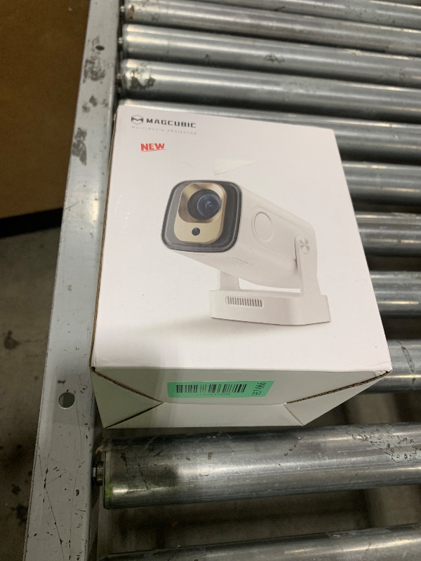 Photo 1 of ?Auto Focus&1080P?Magcubic Mini Smart Projector with 4K Support, Portable Projector with Wifi and Bluetooth, 5W Speaker, Built in Apps, Voice Control, Outdoor Movie Projector
