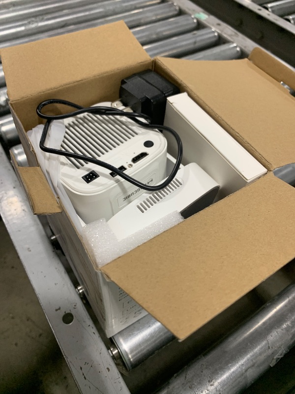 Photo 1 of ?Auto Focus&1080P?Magcubic Mini Smart Projector with 4K Support, Portable Projector with Wifi and Bluetooth, 5W Speaker, Built in Apps, Voice Control, Outdoor Movie Projector