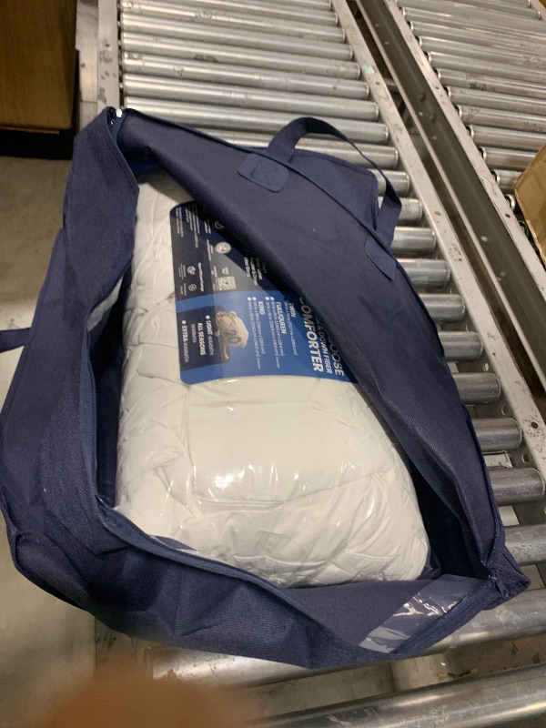 Photo 1 of Setts Luxurious Winter Weight 100% White Goose Down Comforter Duvet (Twin)