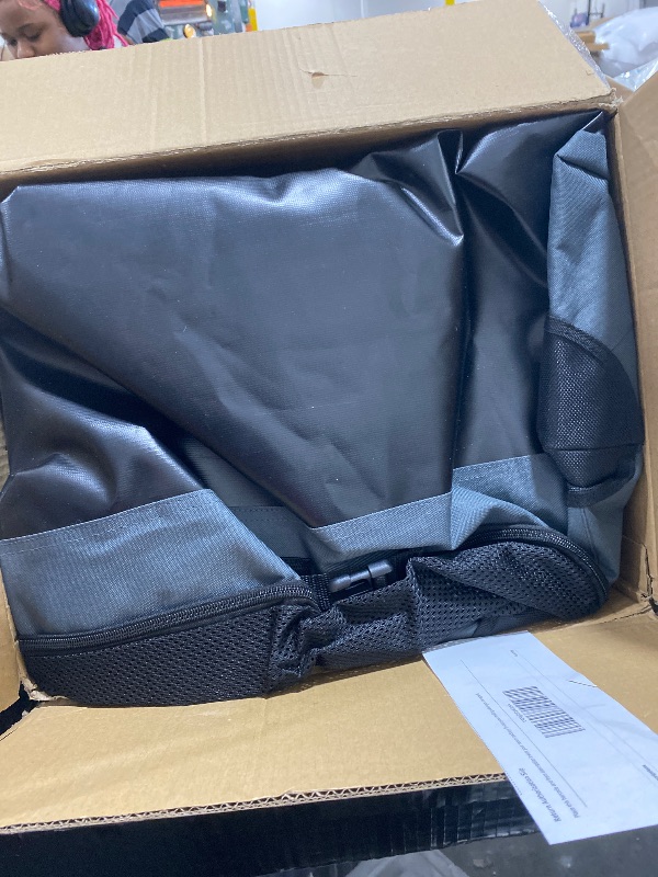 Photo 1 of QUIBBLICK 36 Inch Soft Dog Crates, Portable Travel Crate for Large Dogs, 3-Door Foldable Soft Kennel with Mesh Windows for Indoor & Outdoor Travel, with Blanket and a Foldable Bowl