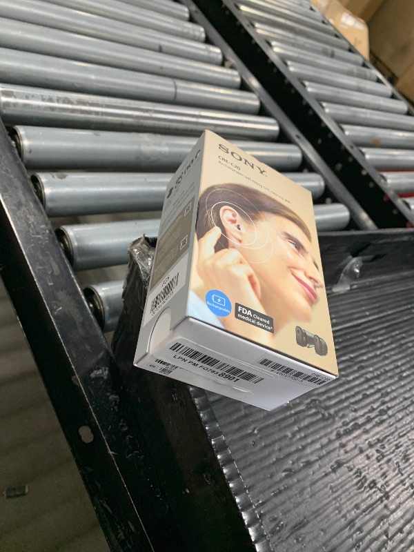 Photo 1 of Sony CRE-C20 Self-Fitting OTC Hearing Aids for Mild to Moderate Hearing Loss, Prescription-Grade Sound Quality, Compact Virtually Invisible Design, Customizable App, and Rechargeable Battery