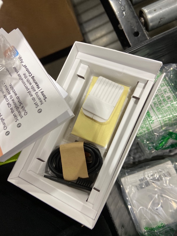 Photo 1 of Sony CRE-C20 Self-Fitting OTC Hearing Aids for Mild to Moderate Hearing Loss, Prescription-Grade Sound Quality, Compact Virtually Invisible Design, Customizable App, and Rechargeable Battery