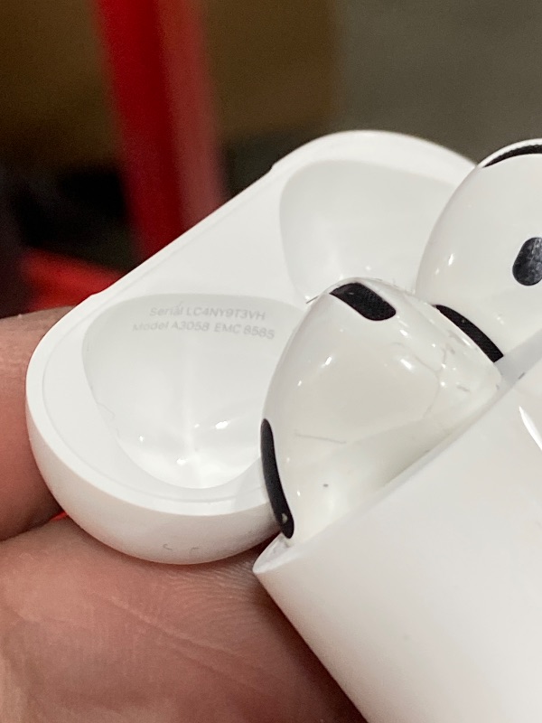 Photo 1 of Apple AirPods 4 Wireless Earbuds, Bluetooth Headphones, Personalized Spatial Audio, Sweat and Water Resistant, USB-C Charging Case, H2 Chip, Up to 30 Hours of Battery Life, Effortless Setup for iPhone
