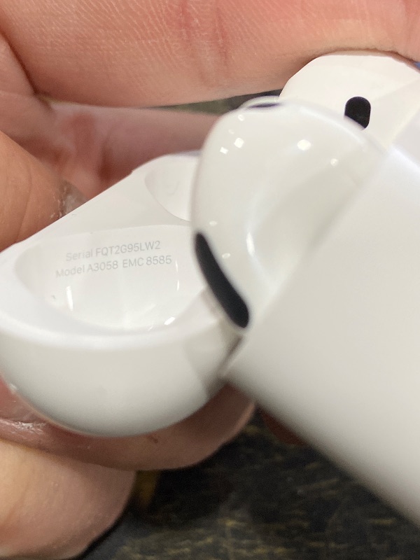 Photo 1 of Apple AirPods 4 Wireless Earbuds, Bluetooth Headphones, Personalized Spatial Audio, Sweat and Water Resistant, USB-C Charging Case, H2 Chip, Up to 30 Hours of Battery Life, Effortless Setup for iPhone