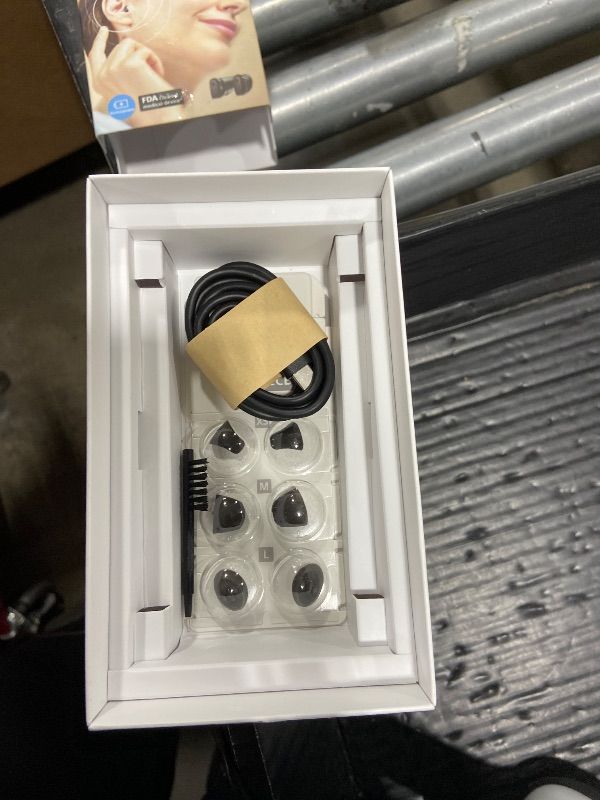 Photo 1 of Sony CRE-C20 Self-Fitting OTC Hearing Aids for Mild to Moderate Hearing Loss, Prescription-Grade Sound Quality, Compact Virtually Invisible Design, Customizable App, and Rechargeable Battery