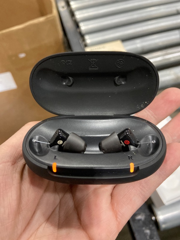 Photo 1 of Sony CRE-C20 Self-Fitting OTC Hearing Aids for Mild to Moderate Hearing Loss, Prescription-Grade Sound Quality, Compact Virtually Invisible Design, Customizable App, and Rechargeable Battery