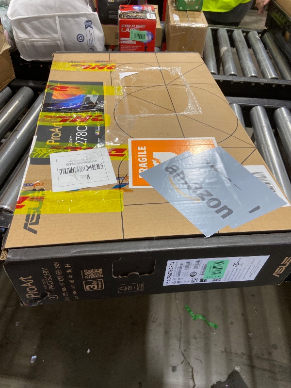 Photo 1 of !!!!!!!!!SEE NOTES !!!!!!!!!!!!!!
ASUS ProArt Display 27” 1440P Professional Monitor (PA278CFRV) - IPS, QHD (2560 x 1440), Pre-Calibrated, 95% DCI-P3, Daisy-chain, 100Hz, LuxPixel AGLR, Calman Verified, USB-C 96W, HDR400, 3yr warranty