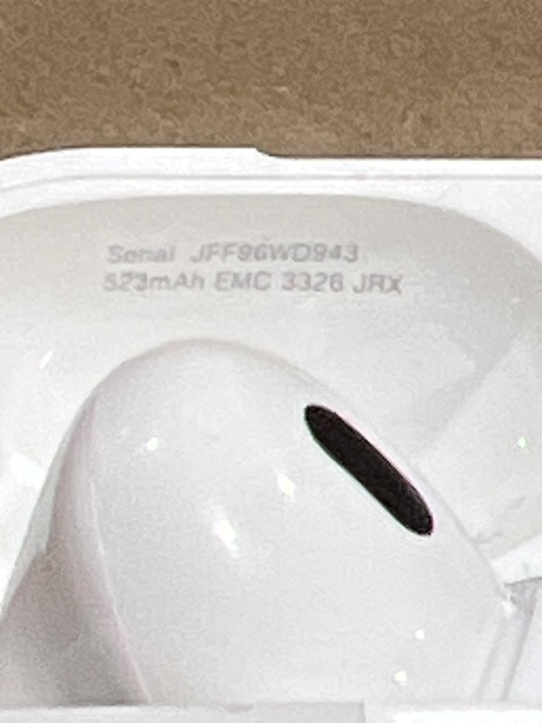 Photo 1 of Apple AirPods Pro (2nd generation) with MagSafe Charging Case (USB-C) (Renewed)