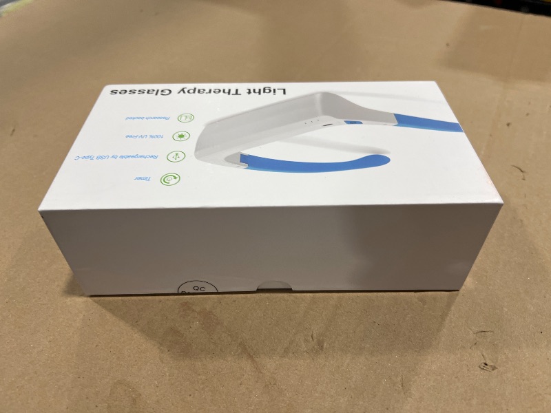 Photo 1 of Lukirch Red Light Therapy Glasses 670nm – Eye Comfort & Visual Wellness, Blue Light Therapy Support for Sleep, Circadian Rhythm, Jet Lag & Seasonal Mood, Red & Blue (2-in-1)