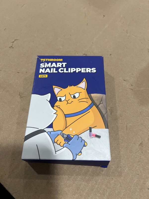 Photo 1 of [PETHROOM] Cat Nail Clipper Trimmer for Indoor Cats with Circular Cut Hole (2mm) | Premium Sturdy Stainless Steel Blade Cat Claw | Safe, Easy, Accurate, Quiet & Fast | Avoid Overcutting