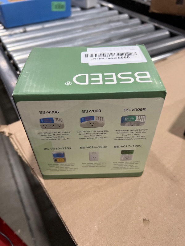 Photo 1 of [ETL Listed] BSEED Surge Protector, Surge Protector Outlet for Home Appliances, Voltage Protector Suit for Refrigerator, TV, Computer and Freezer, Adjustable Voltage Regulator, 220V, 4400W, 2 Pac