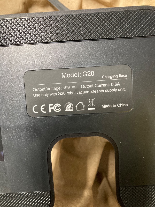 Photo 1 of ***(DAMAGED, SELLING AS PARTS ONLY -SELLING AS IS)*** 
ROBOEVO Robot Vacuum Cleaner G20 Vacuum and Mop Combo for Pet Hair Hard Floor, Wifi/Alexa Control