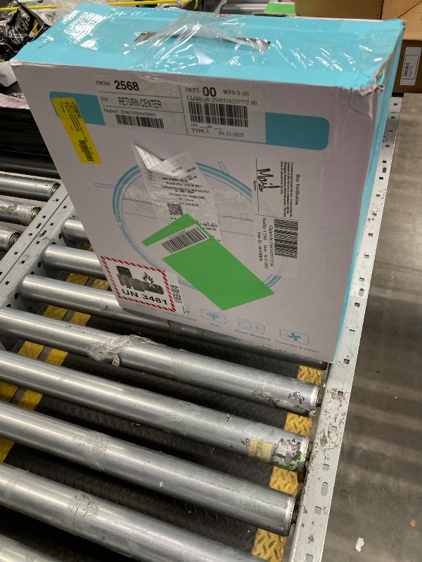 Photo 1 of ***(DAMAGED, SELLING AS PARTS ONLY -SELLING AS IS)*** 
ROBOEVO Robot Vacuum Cleaner G20 Vacuum and Mop Combo for Pet Hair Hard Floor, Wifi/Alexa Control