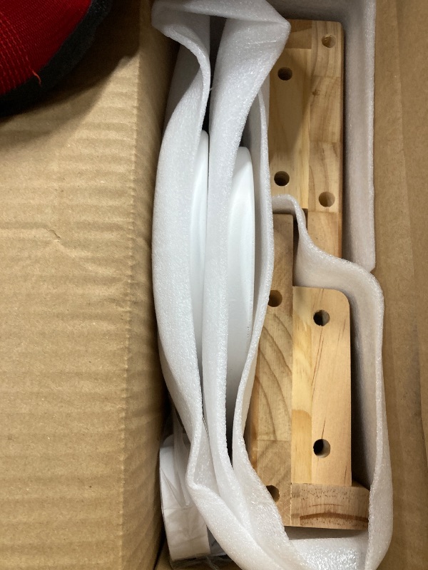 Photo 1 of  Toddler Step Stool, Wooden Step Stools for Kids, Kids Potty Training Stool with Handles